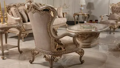 Eftelya Classic Sofa Set - 5