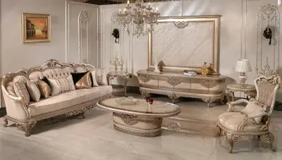 Eftelya Classic Sofa Set - 1
