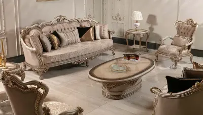 Eftelya Classic Sofa Set - 2