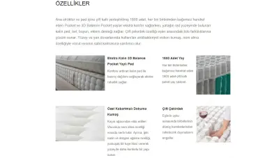 Elisa Pera Bed Base Set - 5