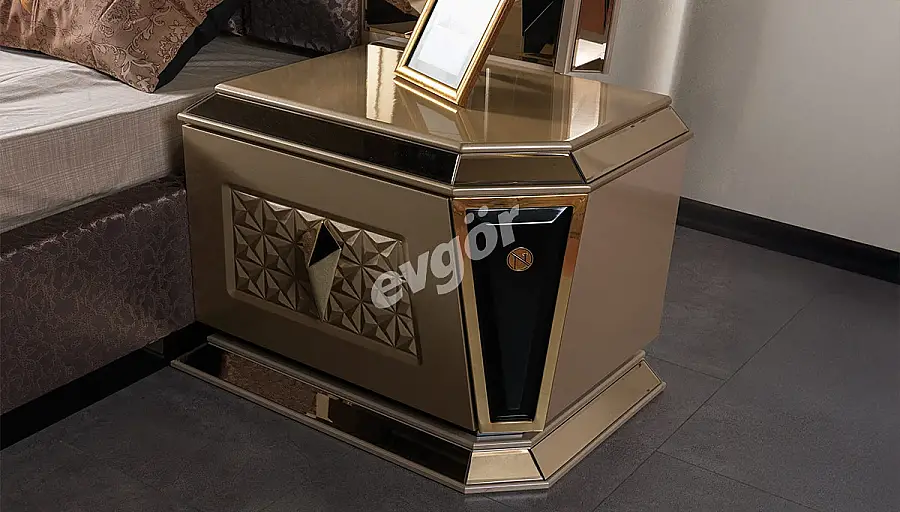 Elmas Luxury Nightstand - 1