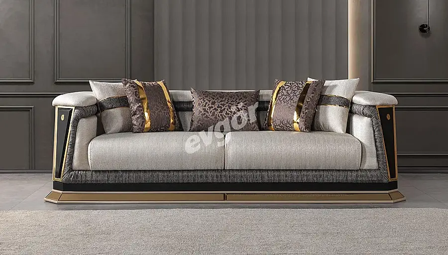 Elmas Luxury Sofa Set - 3