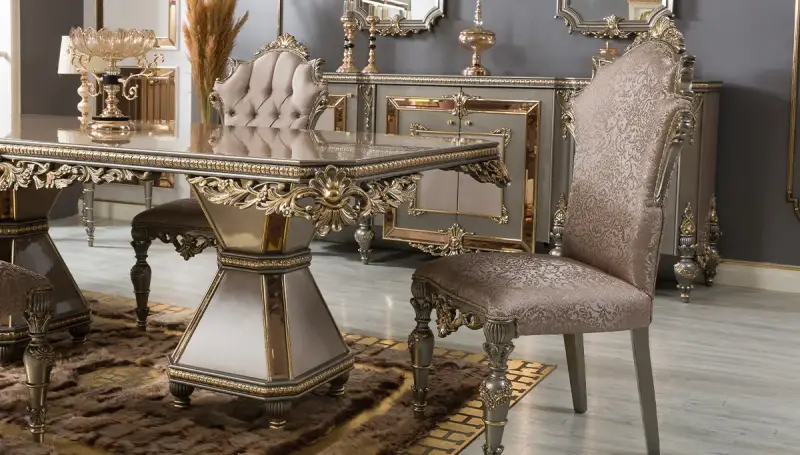 Emirgan Grey Avant-garde Chair - 2