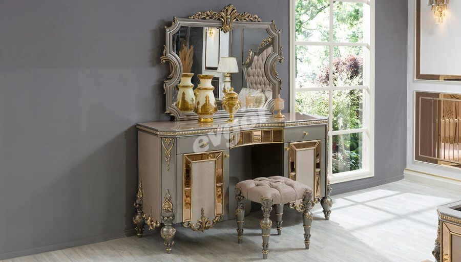 Emirgan Gri Avangarde Şifonyer