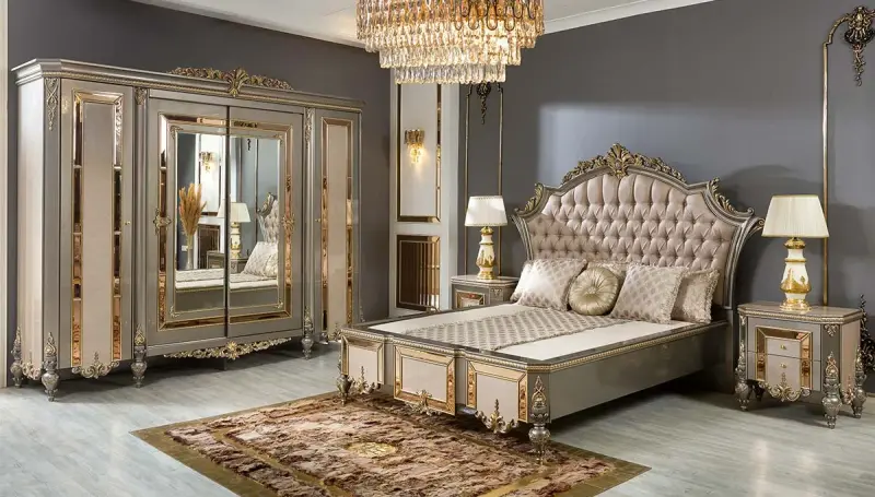 Emirgan Gri Avangarde Yatak Odası - 1