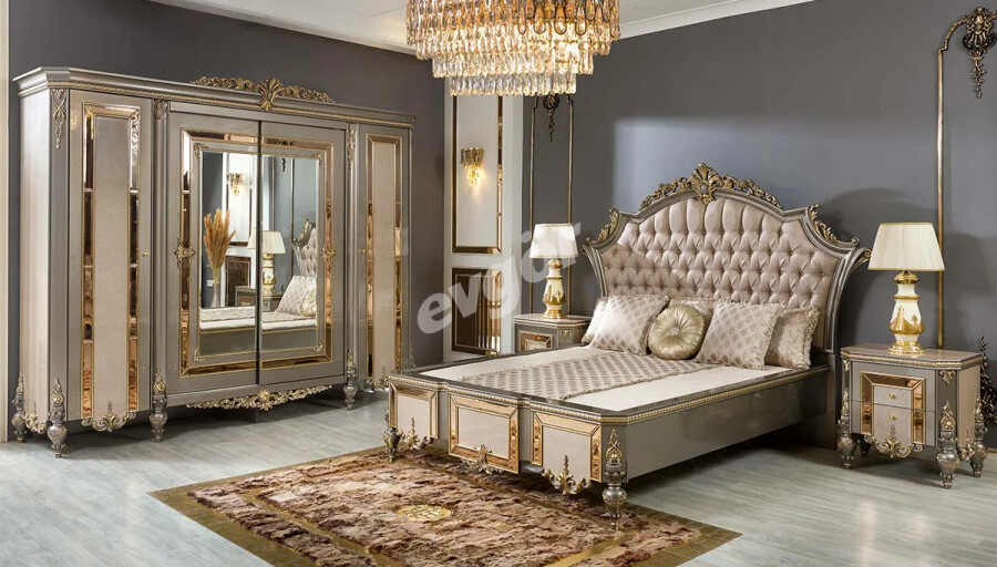 Emirgan Gri Avangarde Yatak Odası