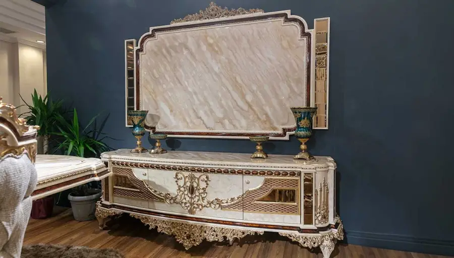 Empire Classic Sofa Set - 5