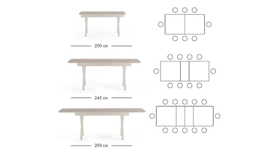 Epnas Extendable Table - 6