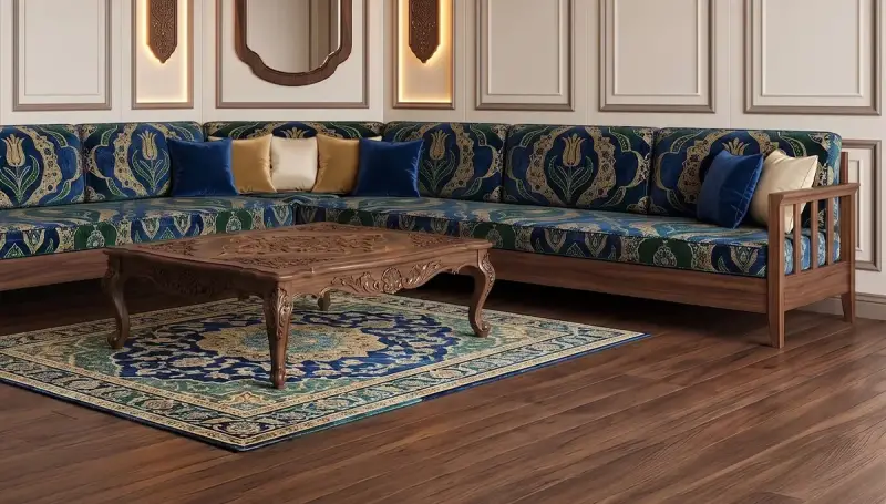 Erguvan Wooden Oriental Corner - 4