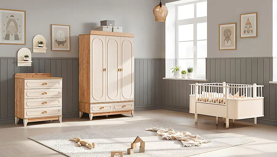 Esila Oak Baby Room - 1