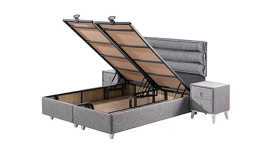 Estergon Storage Bed Base - 2