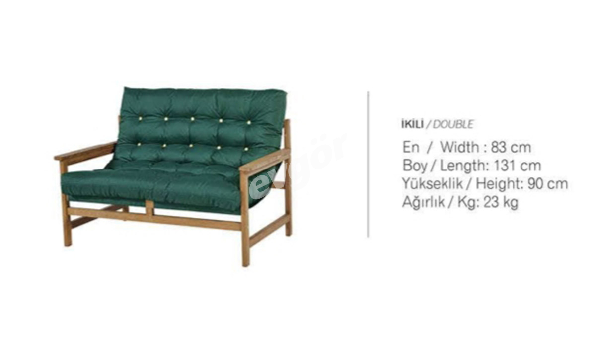 Fermont Yesil Bahce Oturma Grubu - 2