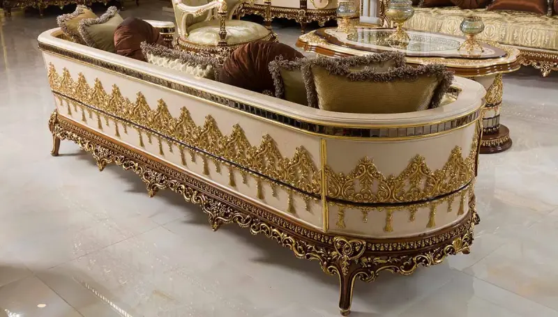 Firuze Klasik Koltuk Takımı - 5