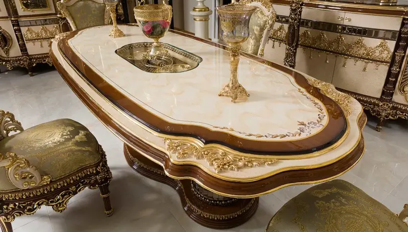 Firuze Klasik Yemek Odası - 5