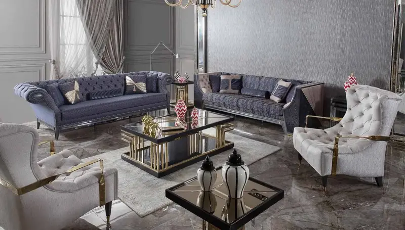 Florina Luxury Sofa Set - 1