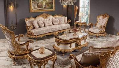 Galata Classic Sofa Set - 2
