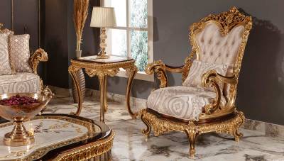 Galata Classic Sofa Set - 6