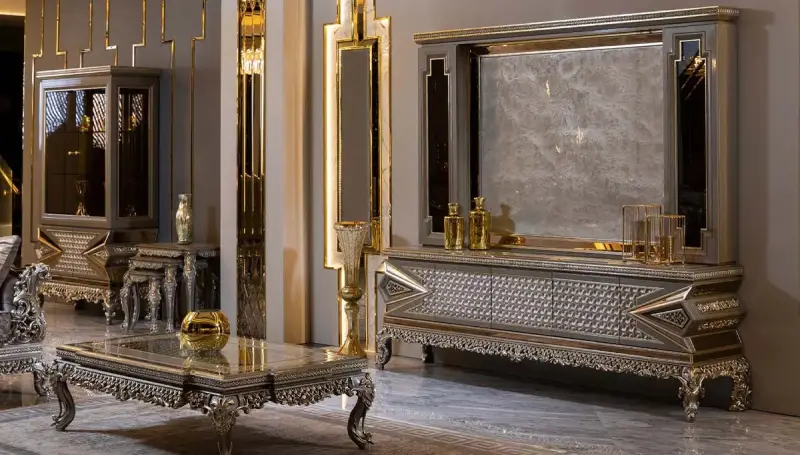 Halenas Luxury Sofa Set - 5