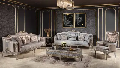 Haydarpasa Classic Sofa Set - 1