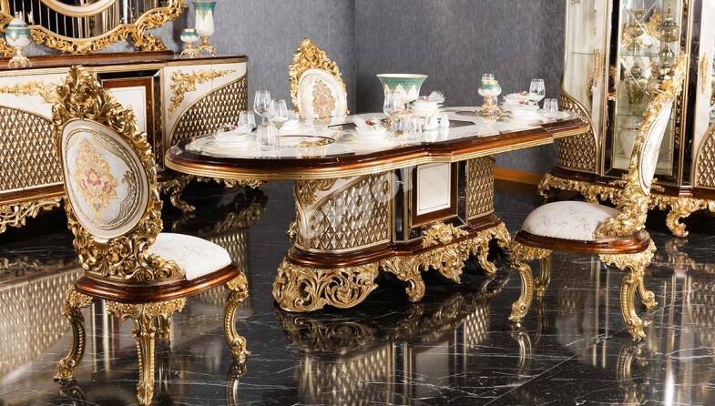 Hazar Klasik Yemek Masası - 1