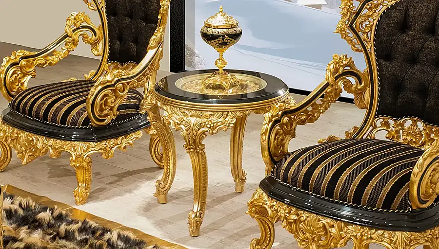 Hazar Black Sofa Set - 11