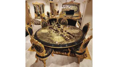 Hazar Black Dining Room - 8