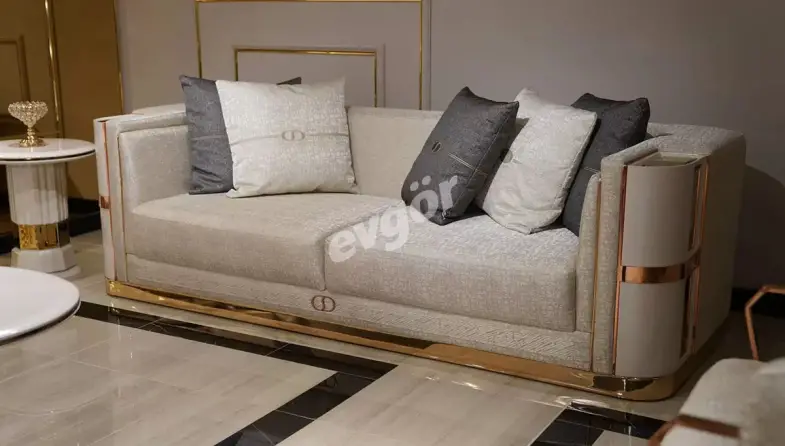 Helena Lüks Üçlü Koltuk - 1