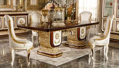 Hükümdar Klasik Yemek Masası