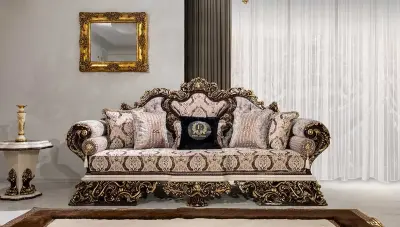 Humeyra Classic Sofa Set - 2