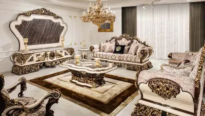 Humeyra Classic Sofa Set - 1