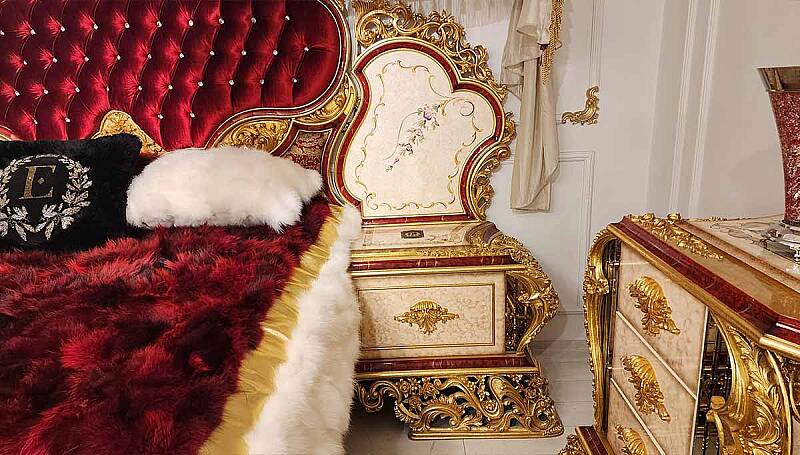 Humeyra Red Classic bedroom - 6