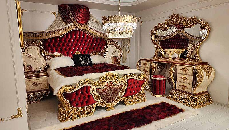 Humeyra Red Classic bedroom - 1