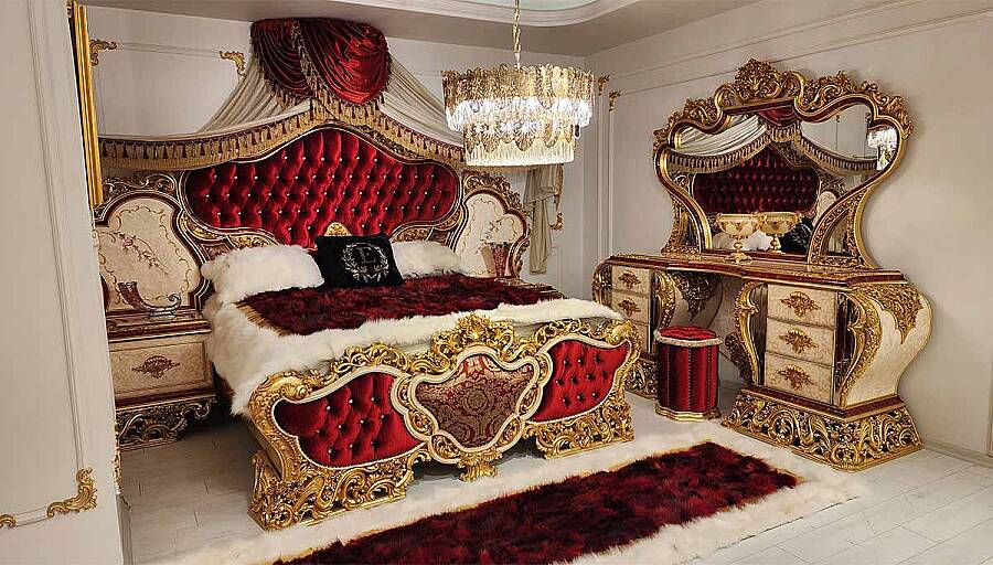 Humeyra Red Classic bedroom - 1