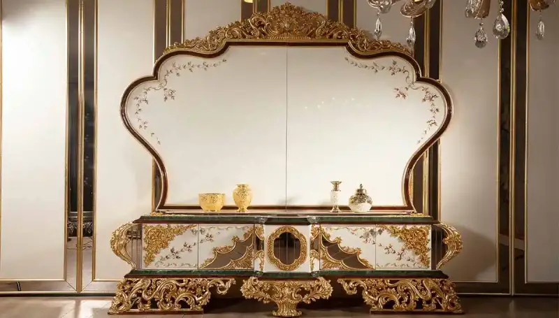 Humeyra Leafy Classic Sofa Set - 11