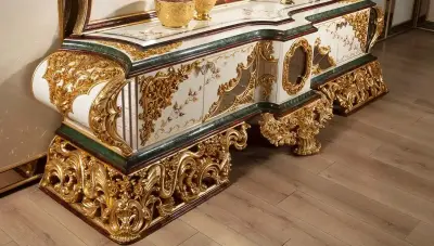 Hümeyra Leaf Classical TV Unit - 3