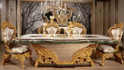 Humeyra Leafy Classic Dining Room - 2