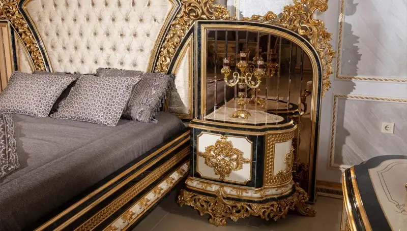 Hünkar Komodin + Aynalı Pano