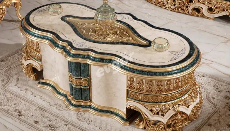 Hurrem Classic Sofa Set - 4