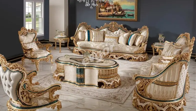 Hurrem Classic Sofa Set - 1