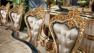 Hurrem Classic Meeting Table - 3