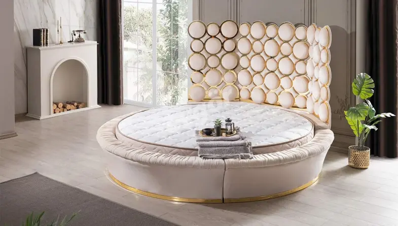 Kalvin Round Bed - 1