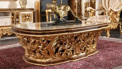 Kamelya Classic Sofa Set - 8