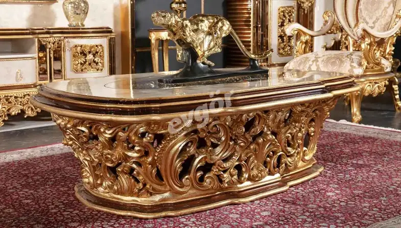 Kamelya Classic Sofa Set - 8