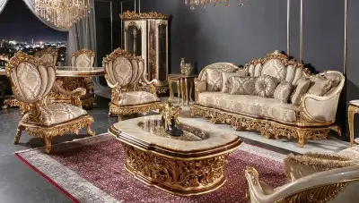 Kamelya Classic Sofa Set - 1