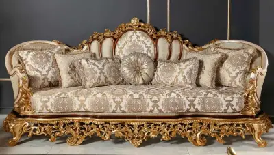 Kamelya Classic Sofa Set - 5