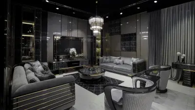 Berlin Luxury Sofa Set - 1