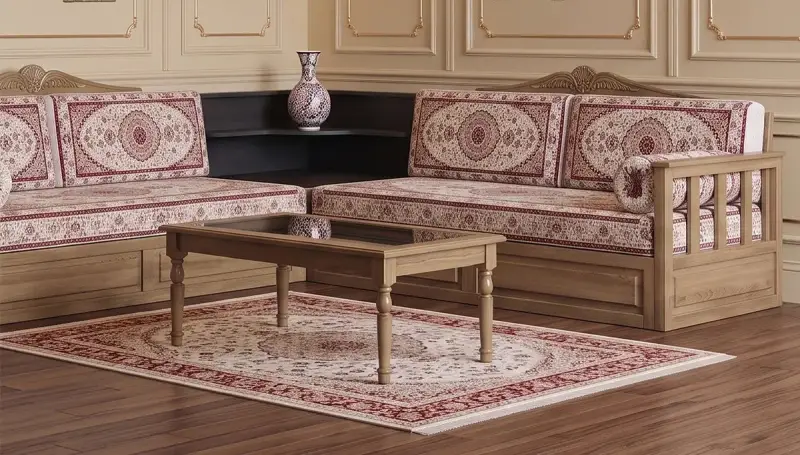 Karatay Wooden Oriental Corner - 3