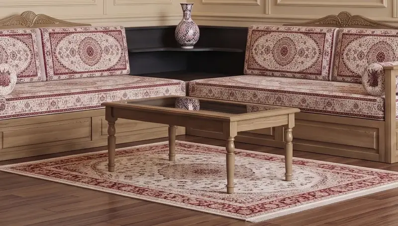 Karatay Wooden Oriental Corner - 5