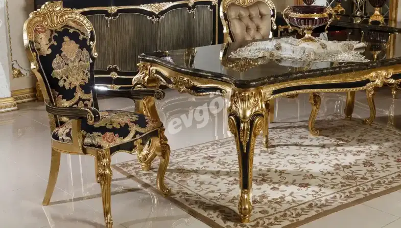 Kayıhan Siyah Klasik Sandalye - 1