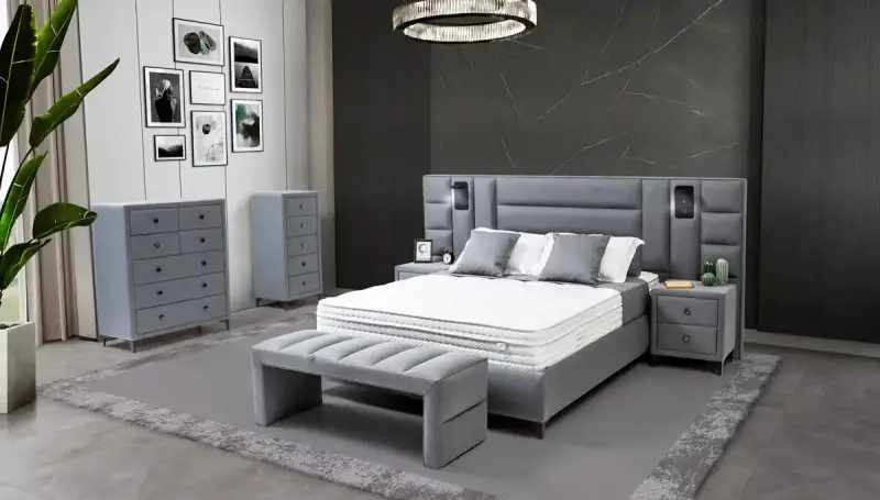 Kazorla Anka Bed Base Set
